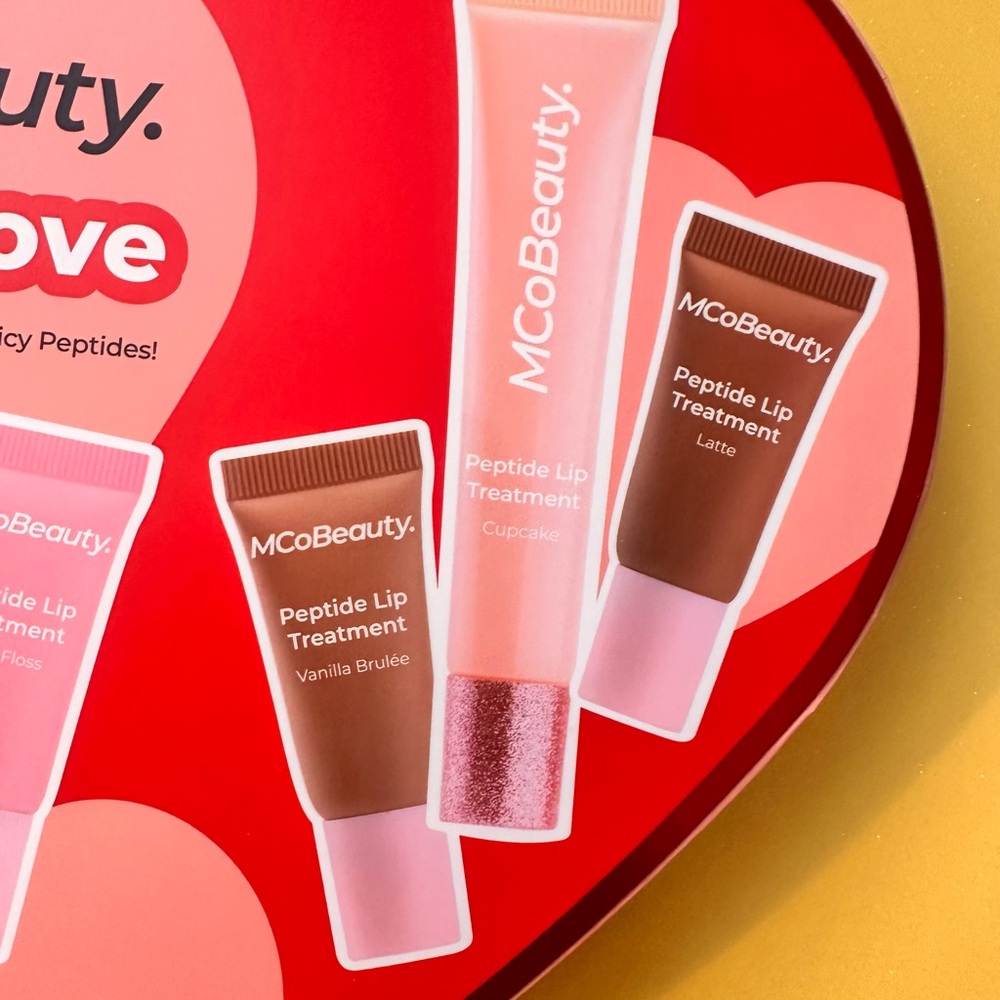 The MCoBeauty Lips to Love Peptide Lip Treatment 5-Piece Gift Set Brand New! - Picture 2 of 7